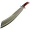 Hunt Down 18.5" Full Tang Machete With Wood Handle