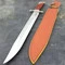 Defender 18" Full Tang Wood Handle Machete Sword