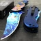 Masters Collection MC-A013BL 9" Blue Mermaid Spring Assisted Folding Knife