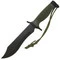 Defender 12" Green Heavy Duty Sawback Survival Knife - Image 4