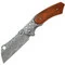 Buckshot 8" Damascus Style Spring Assisted Folding Pocket Knife - Image 3