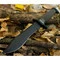 Defender 12" Green Heavy Duty Sawback Survival Knife - Image 6