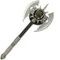 Fantasy Master SW-710 25" Death Skull Battle Axe