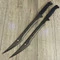 27" Dual Tactical Full Tang Ninja Sword Set