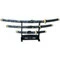 3 Piece Dragon Samurai Steel Katana Set With Display Stand