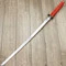 40" Carbon Steel Japanese Katana Sword With Stand Red - Image 3